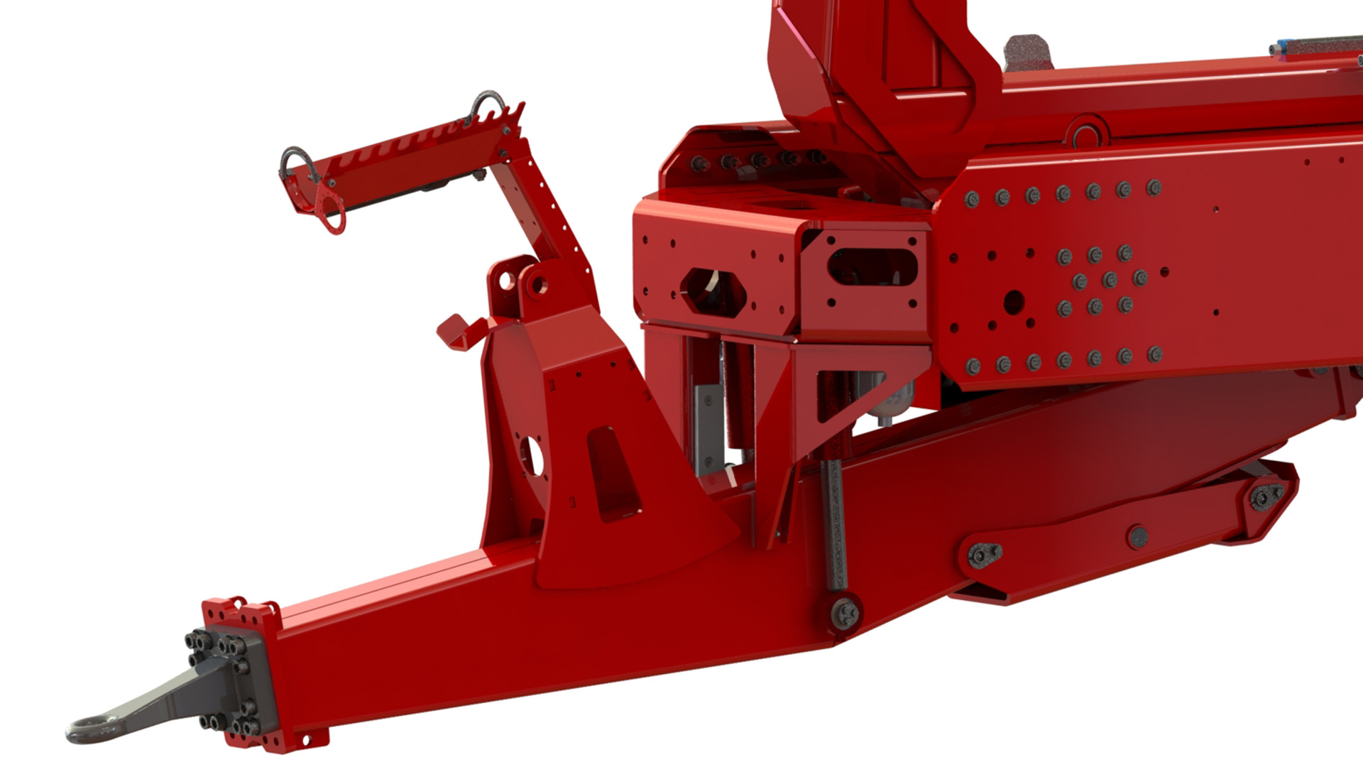 Suspended drawbar, B 20 ForsMW